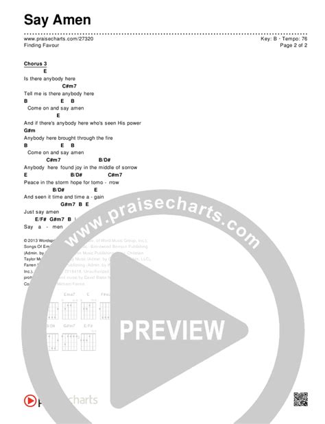 say amen chords|SAY AMEN CHORDS (ver 3) by Finding Favour .